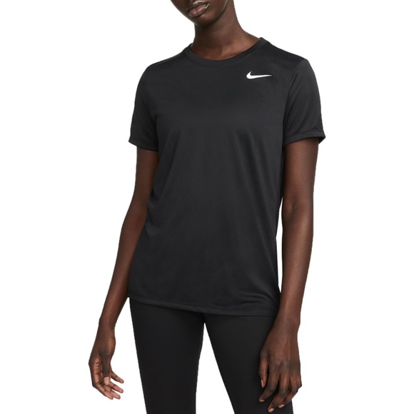Nike Women’s Dri-FIT T-shirt Black - Picture 1 of 4